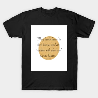 Bible verse Christian quote for thanksgiving T-Shirt